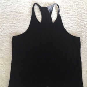 Simple Black Muscle Tank